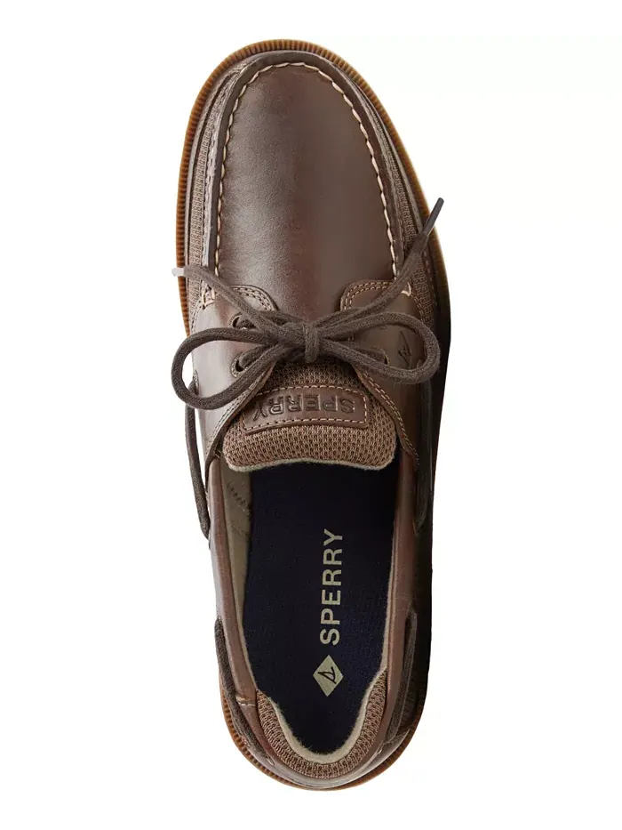 Мужские лодочные туфли Surveyor 2-Eye Sperry — изображение 4 из 5, коричневый