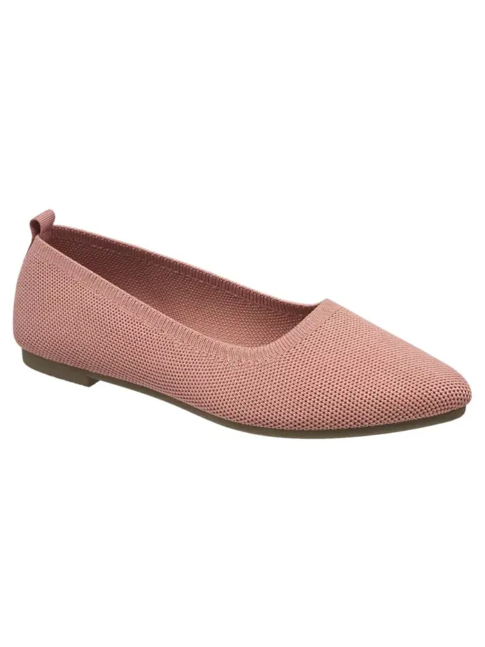 Женские балетки Caputo Knit French Connection — розовый