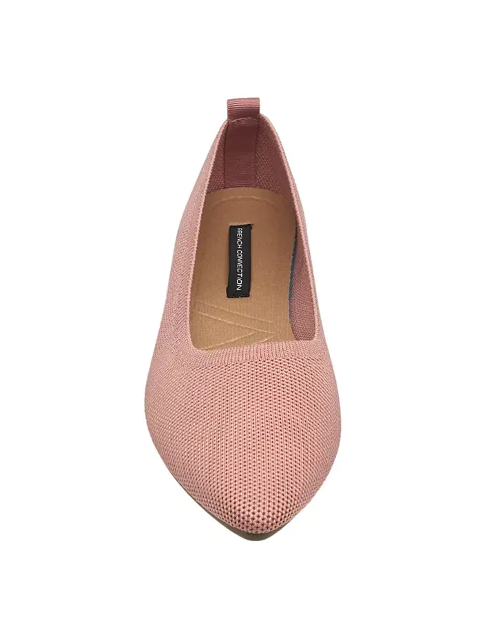 Женские балетки Caputo Knit French Connection — изображение 4 из 5, розовый
