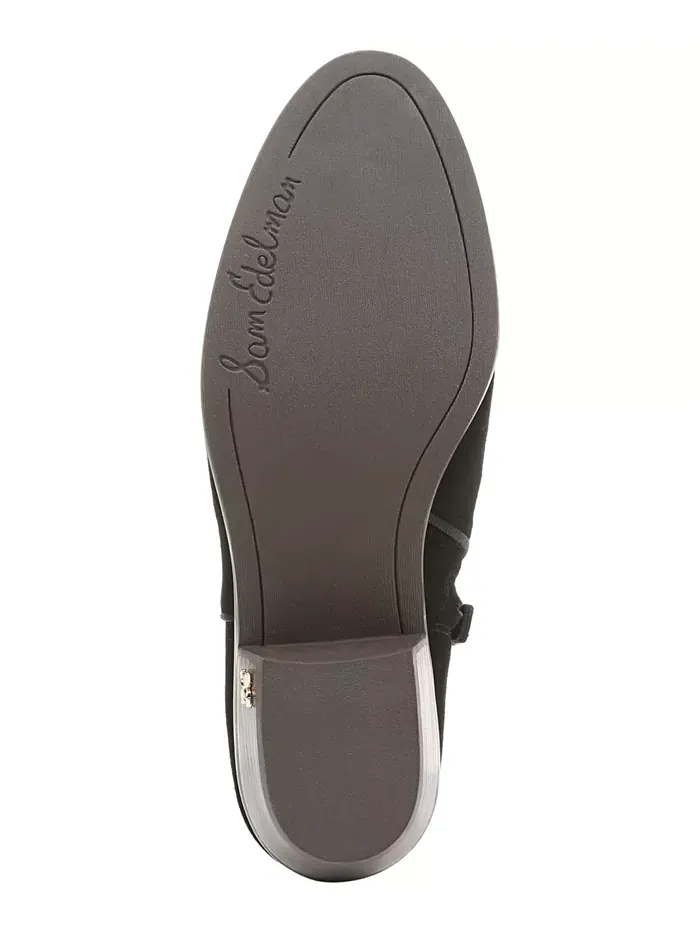 Женские короткие ботильоны на молнии Sam Edelman — изображение 5 из 5, черный
