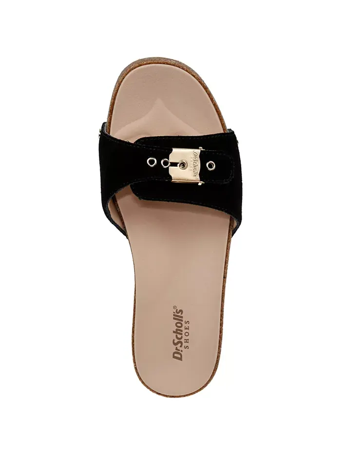 Женские сандалии Original Flex Slide Dr. Scholl's — изображение 4 из 5, черный