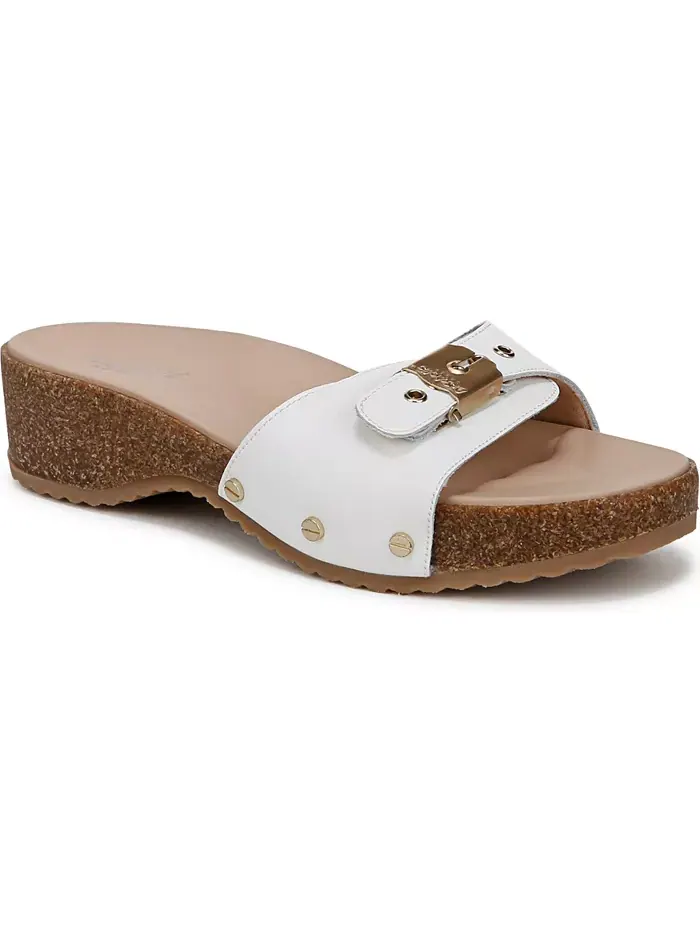 Женские сланцы Original Flex Slide Dr. Scholl'S — изображение 1 из 5, белый