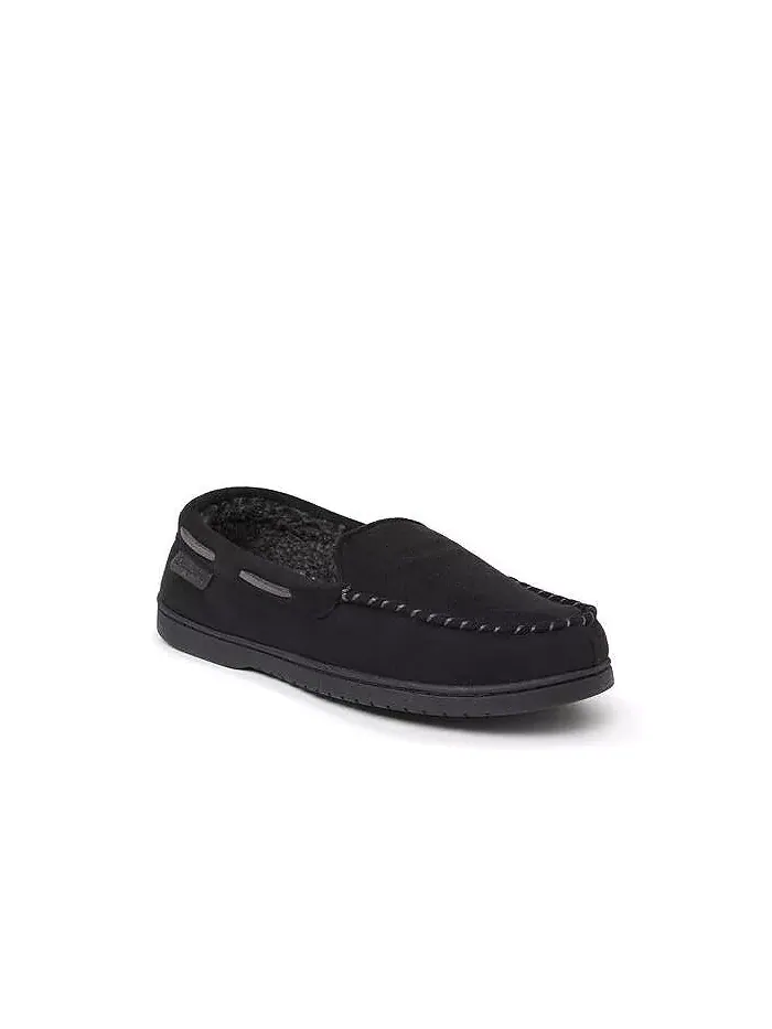 Мужские мокасины Keaton из микрозамши, домашние тапочки Dearfoams