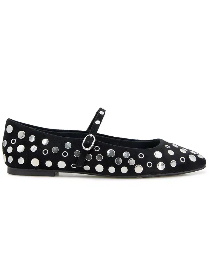 Женские балетки Jasper Stud Kenneth Cole New York — изображение 2 из 5, черный