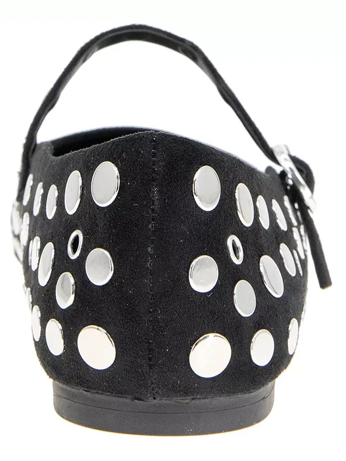 Женские балетки Jasper Stud Kenneth Cole New York — изображение 3 из 5, черный