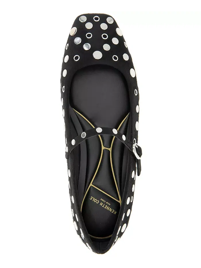 Женские балетки Jasper Stud Kenneth Cole New York — изображение 4 из 5, черный