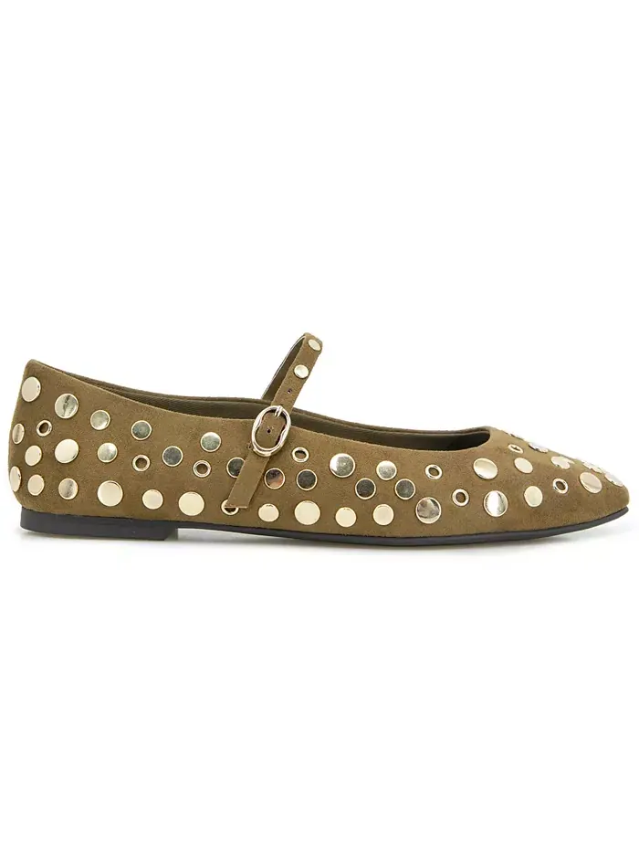 Женские балетки Jasper Stud Kenneth Cole New York — изображение 2 из 5, зеленый