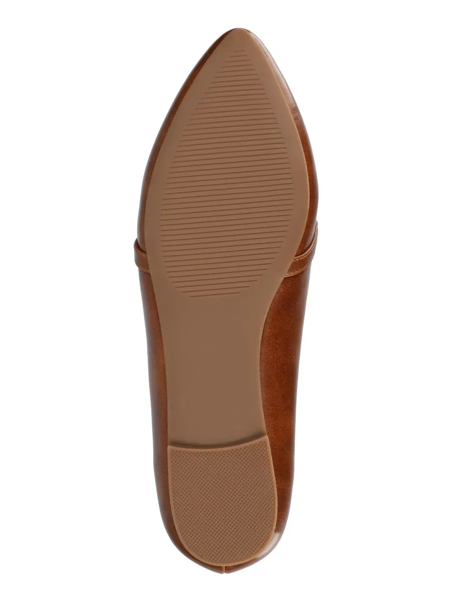 Женские балетки Jannah с кисточками Journee Collection — изображение 5 из 6, коричневый