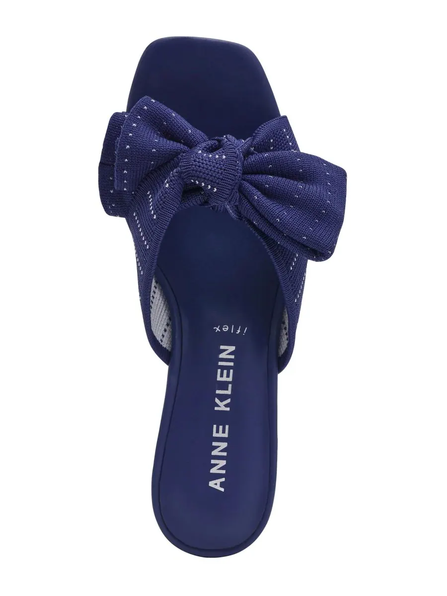 Женские сандалии на танкетке Dara Bow Anne Klein — изображение 4 из 7, темно-синий