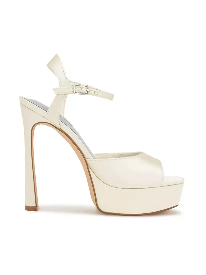 Женские свадебные платформенные туфли-шпильки Legacy Bridal Nine West — изображение 2 из 5, слоновая кость