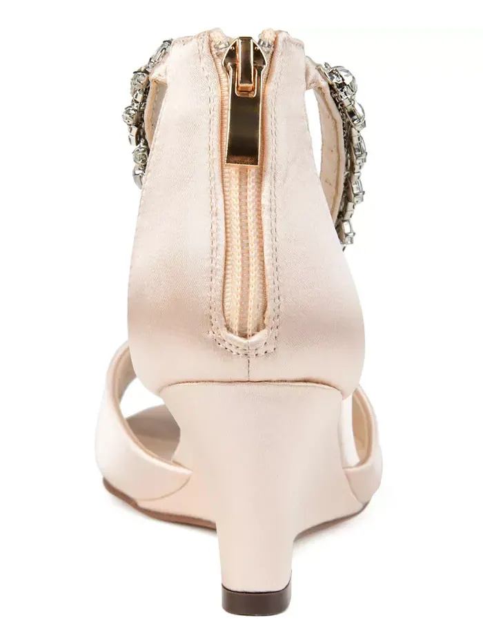 Женские босоножки Connor Wedges Journee Collection — изображение 3 из 7, бежевый