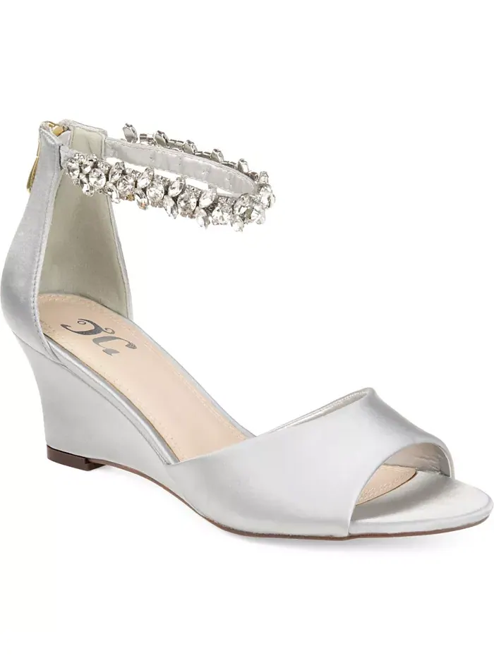 Женские босоножки Connor Wedges Journee Collection — изображение 1 из 7, серый