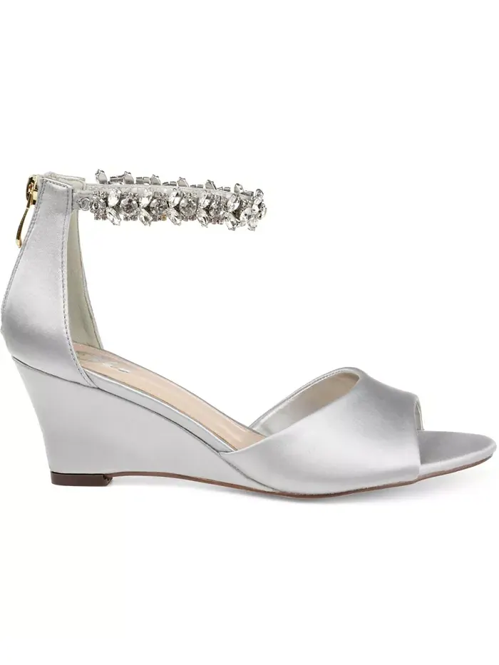 Женские босоножки Connor Wedges Journee Collection — изображение 2 из 7, серый