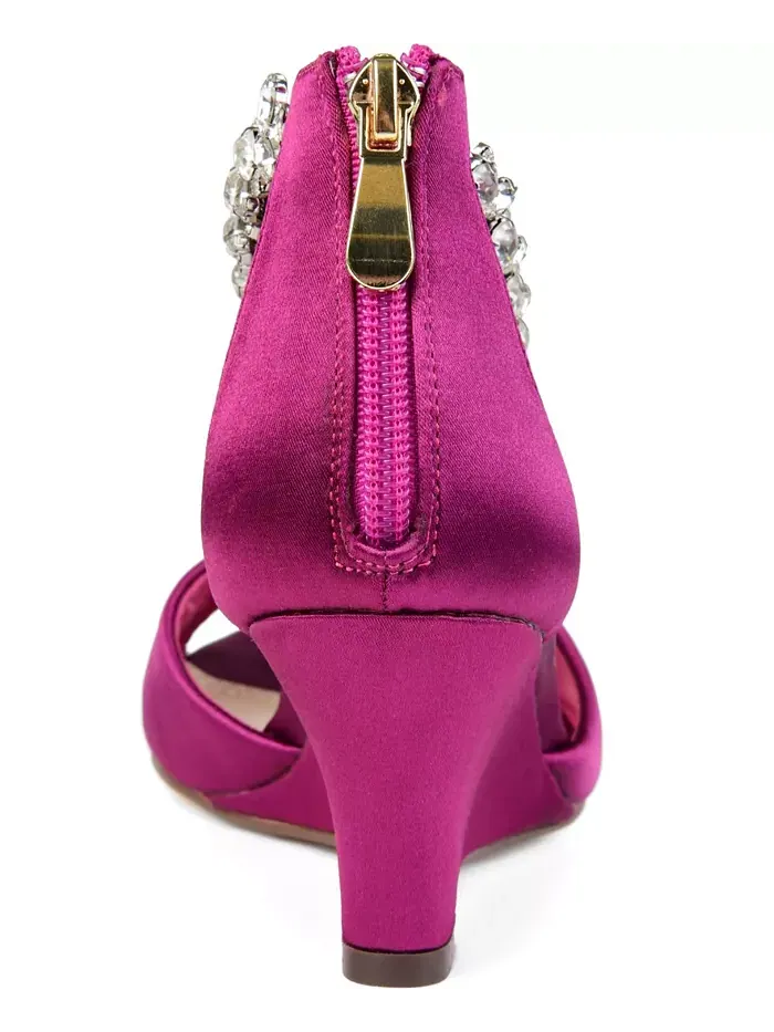 Женские босоножки Connor Wedges Journee Collection — изображение 3 из 7, фуксия