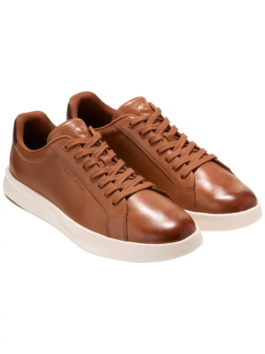 Мужские теннисные кроссовки Grand Crosscourt Cole Haan — изображение 10 из 10, бежевый