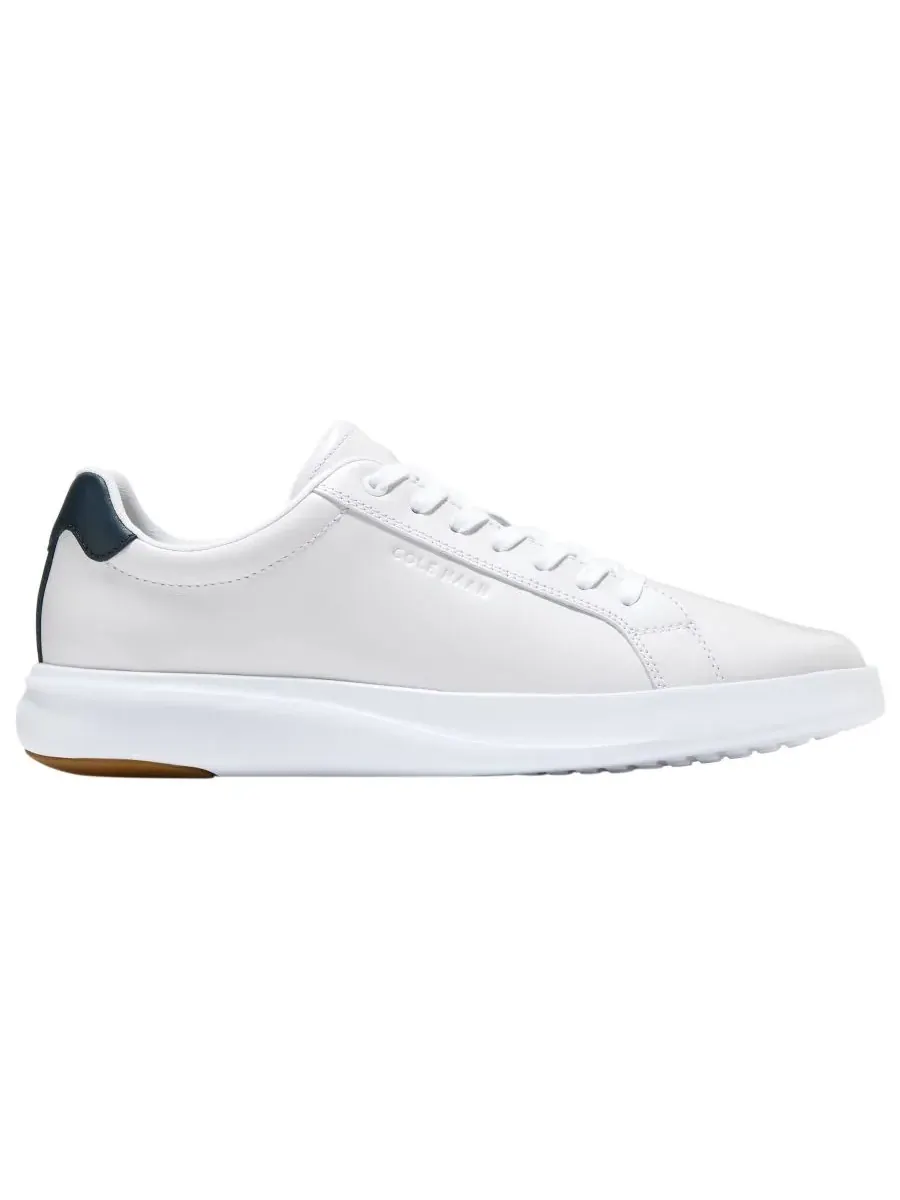 Мужские теннисные кроссовки Grand Crosscourt Cole Haan — изображение 2 из 10, белый/темно-синий