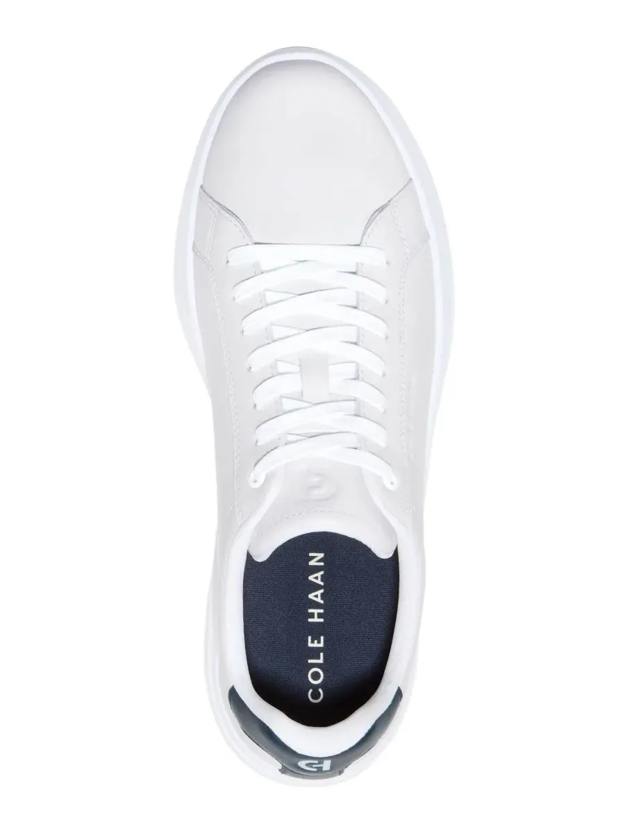 Мужские теннисные кроссовки Grand Crosscourt Cole Haan — изображение 3 из 10, белый/темно-синий
