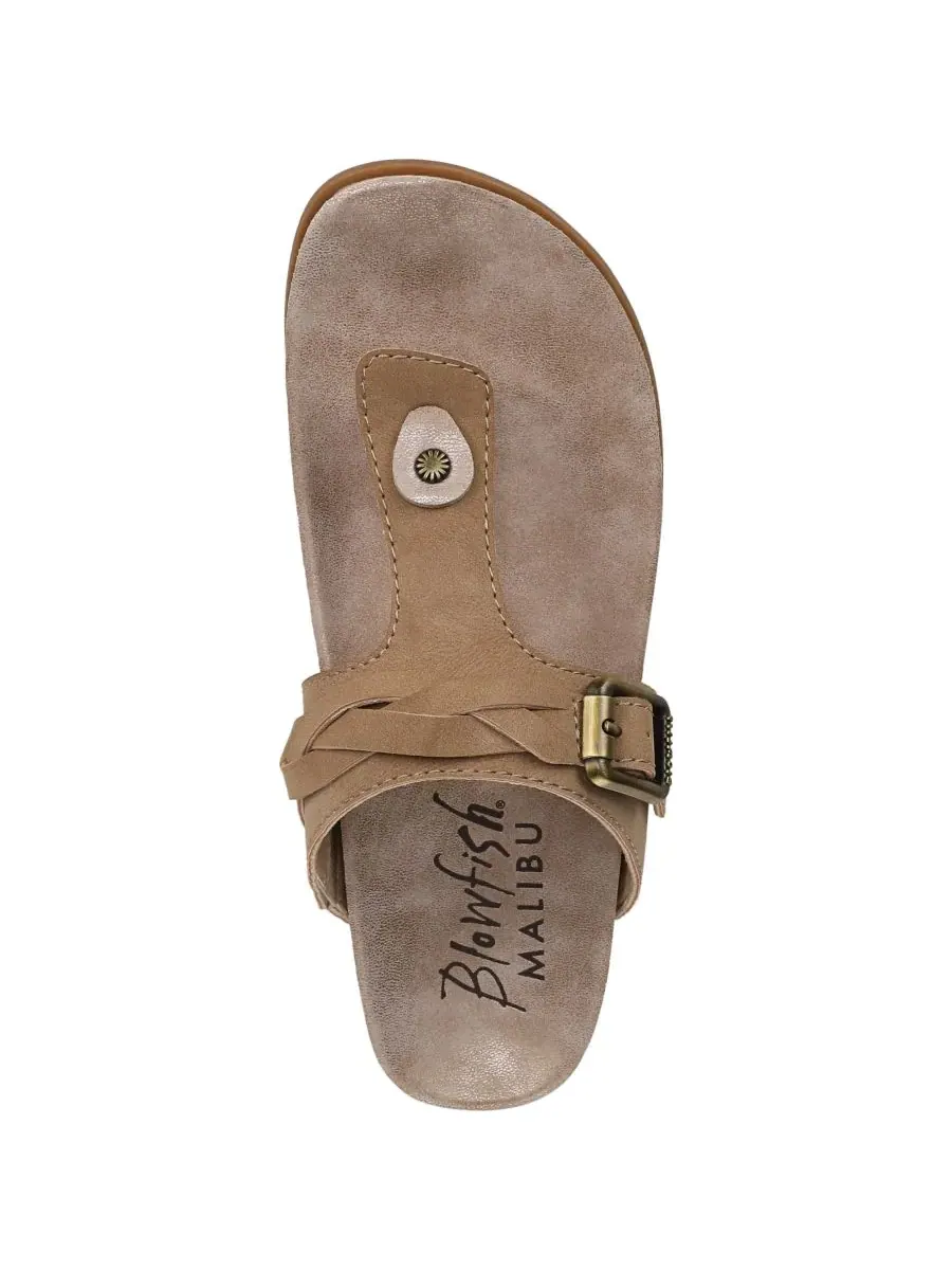 Женские сандалии-вьетнамки Lakeshore Blowfish Malibu — изображение 4 из 5, песочный коричневый