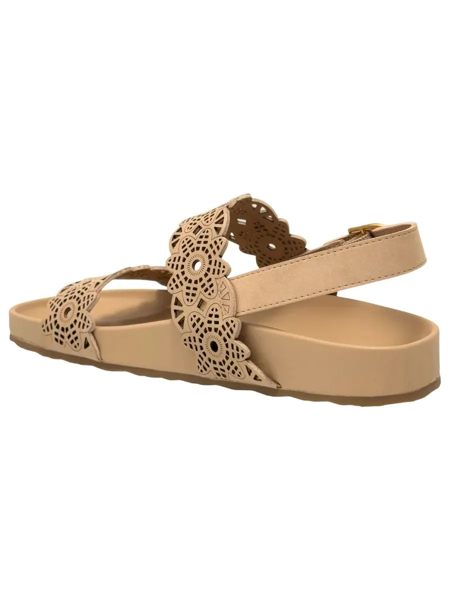 Женские сандалии Lily с открытым носком и стелькой Aerosoles — изображение 6 из 6, бежевый