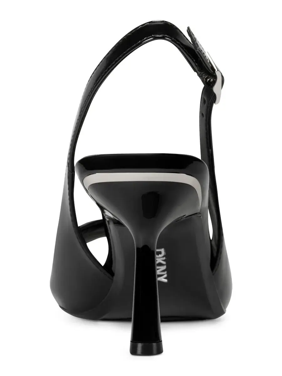 Женские сандалии Niarsa с открытой пяткой DKNY — изображение 3 из 5, черный