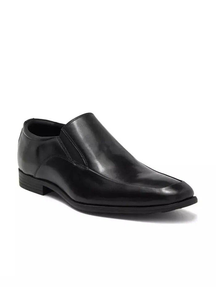 Мужские мужские туфли Jackson Dress Leather Double Gore Slip-On Venetian Loafer RUSH Gordon Rush — черный