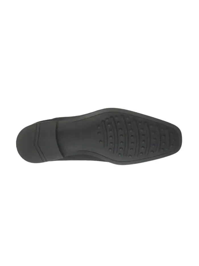 Мужские мужские туфли Jackson Dress Leather Double Gore Slip-On Venetian Loafer RUSH Gordon Rush — изображение 2 из 3, черный