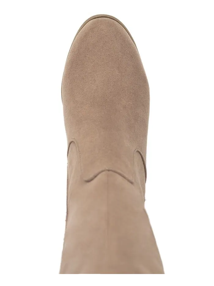 Классические ботинки Addyy очень широкой икры Style & Co — изображение 4 из 5, бежевый