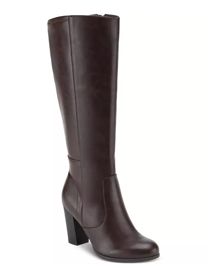 Женские сапоги Addyy Knee High Extra Wide Calf Style & Co — изображение 1 из 15, шоколад