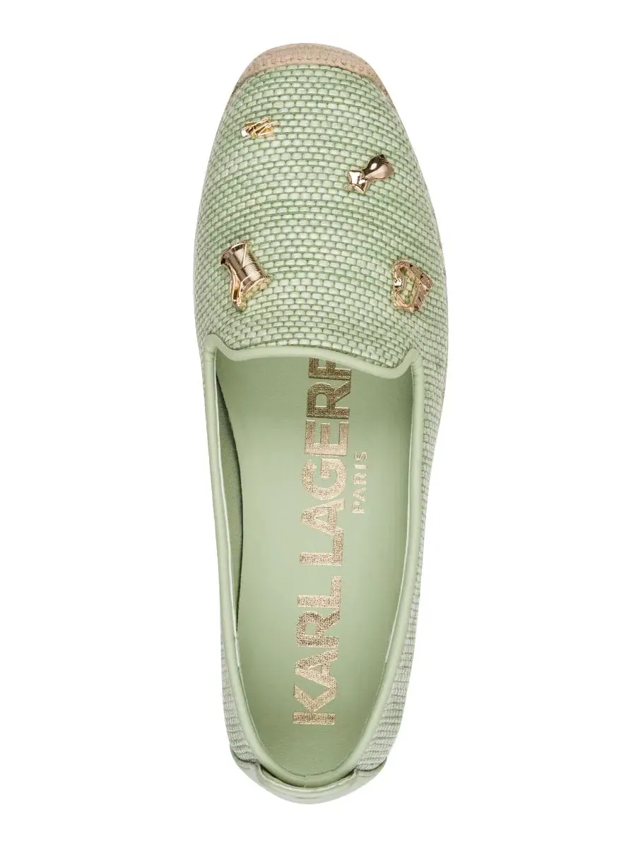 Женские эспадрильи Michaela Atelier Karl Lagerfeld Paris, фисташковый — 4