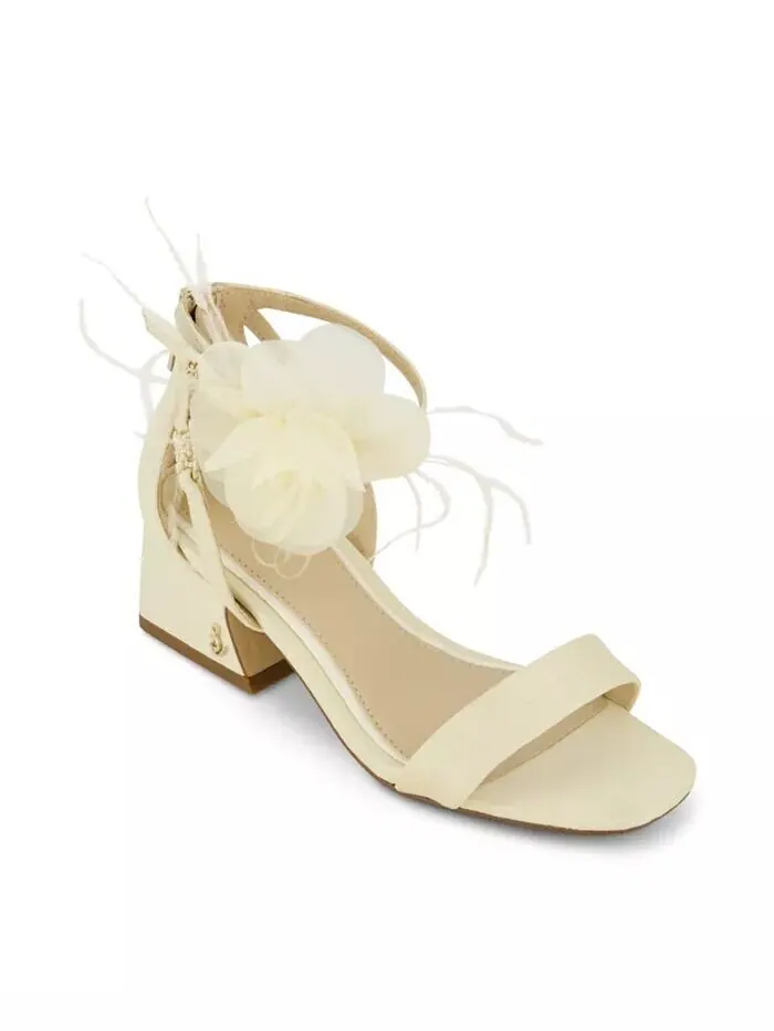 Платье на каблуке для маленьких и больших девочек Delaney Rosa Sam Edelman — изображение 1 из 7, белый