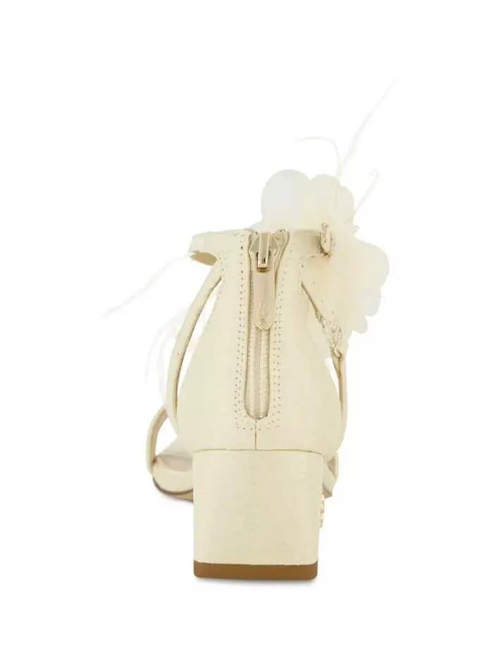 Платье на каблуке для маленьких и больших девочек Delaney Rosa Sam Edelman — изображение 6 из 7, белый