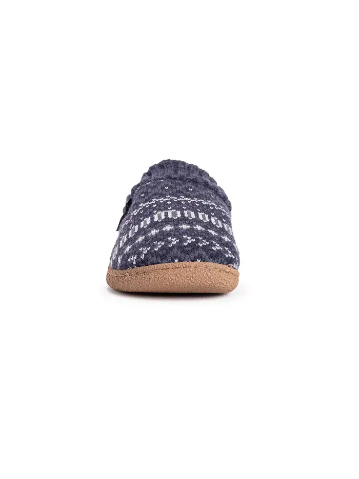 Мужские тапочки Marcel, темно-синие, M (10-11) Muk Luks — изображение 3 из 7, синий