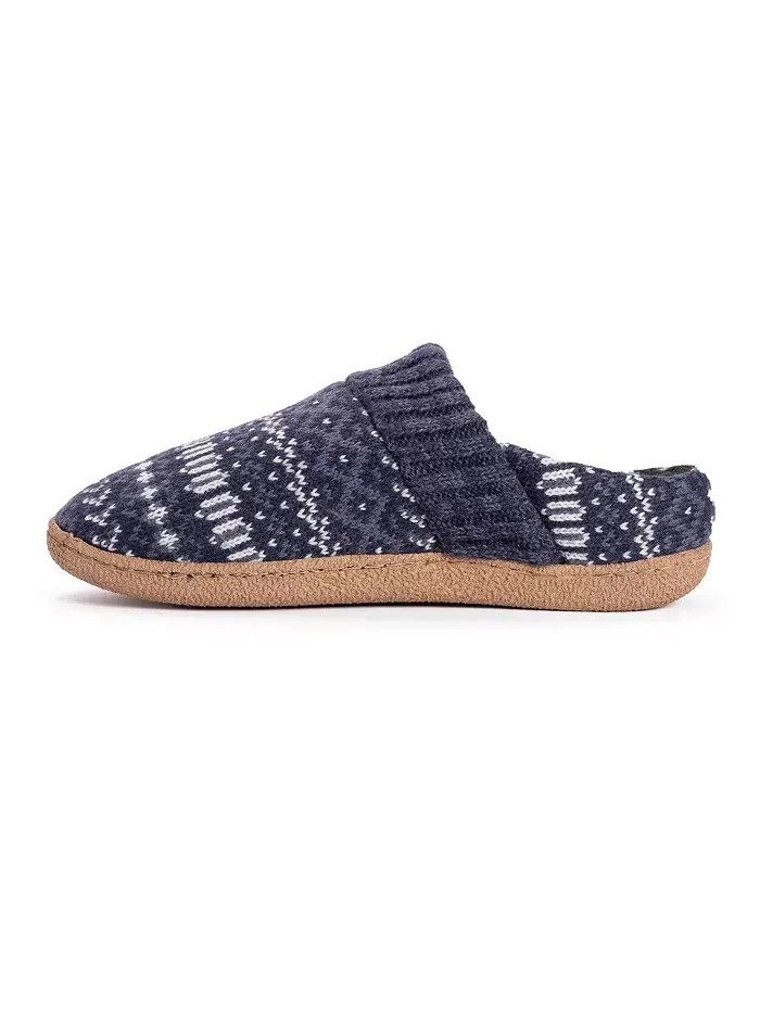 Мужские тапочки Marcel, темно-синие, M (10-11) Muk Luks — изображение 4 из 7, синий