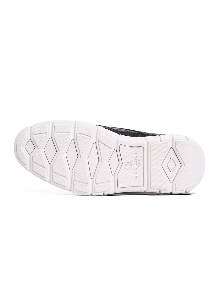Hill Street Оксфорды Wingtip с технологией Hands-Free Slip On из кожи Marc Joseph New York — изображение 4 из 8, черный