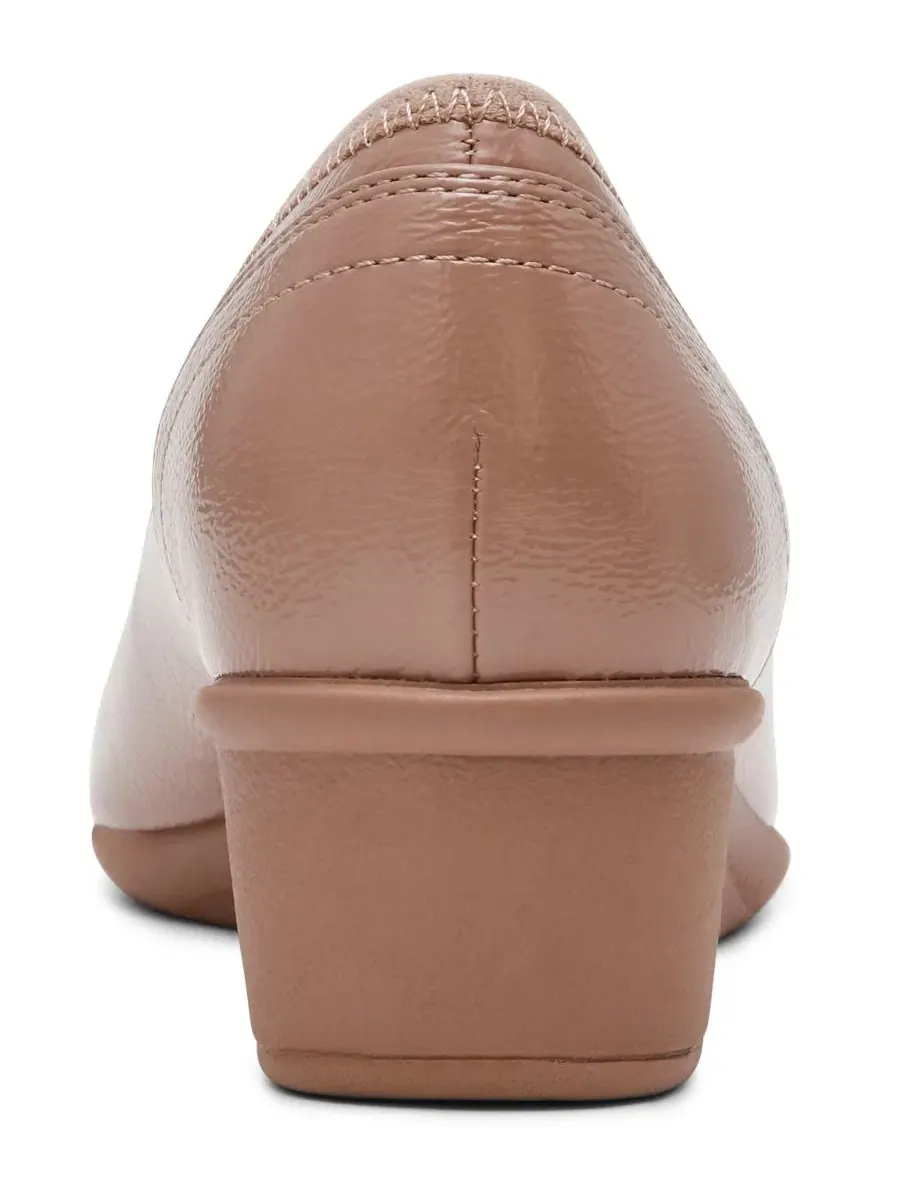 Туфли-лодочки с открытым носком Waylynn Peep-Toe Wedge Pumps Anne Klein — изображение 3 из 7, нюдовый