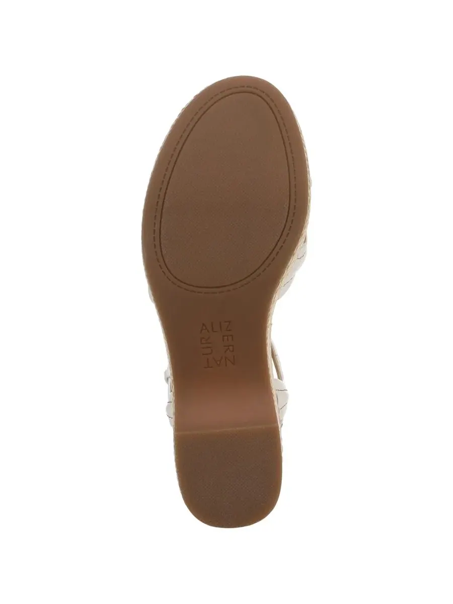 Босоножки на танкетке Dovie Strappy Wedge Heel Naturalizer — изображение 5 из 5, белый