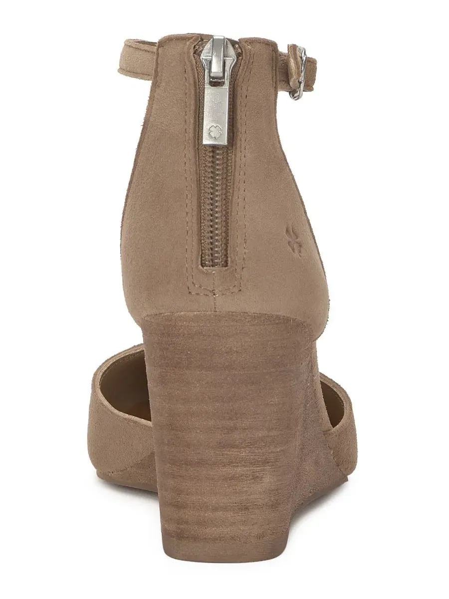 Туфли-лодочки Nitika на танкетке Lucky Brand, Porcini Suede — изображение 3 из 5