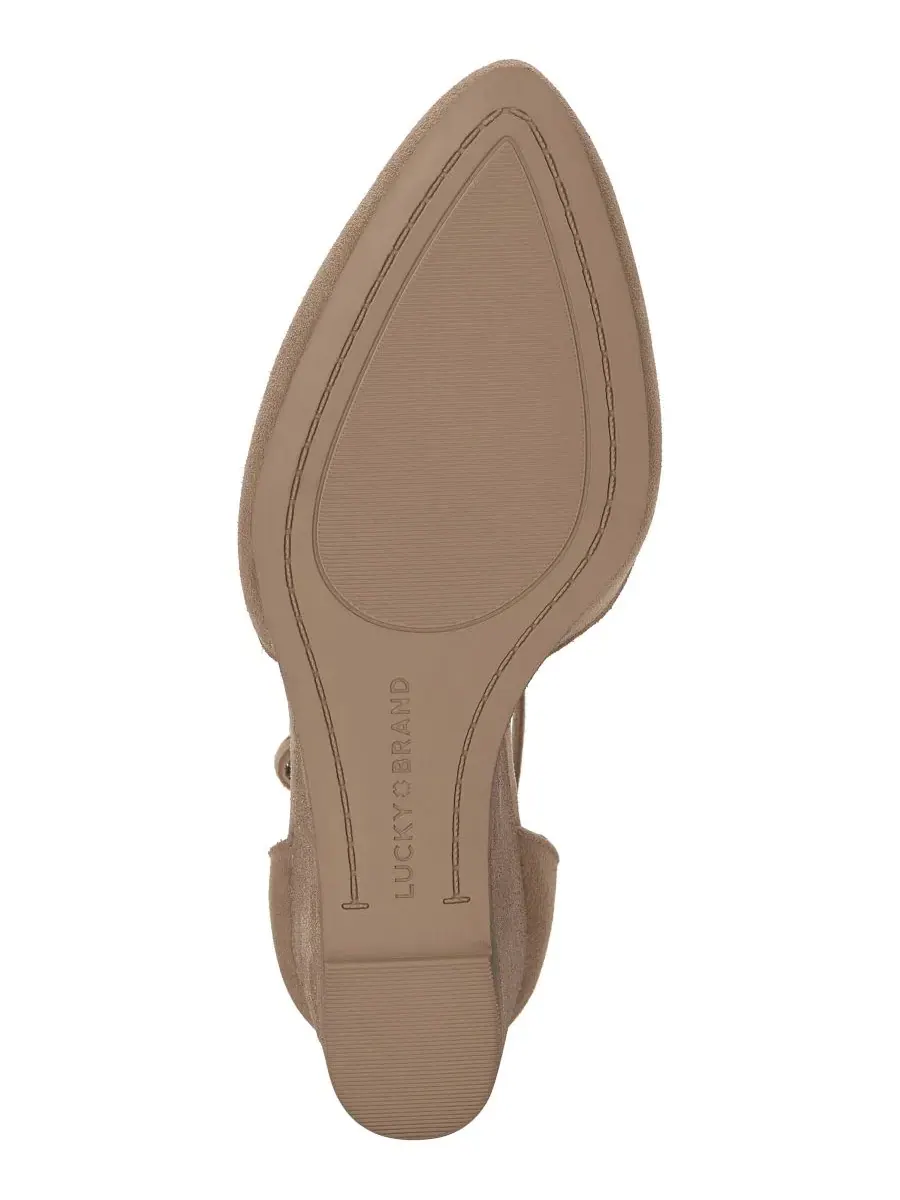 Туфли-лодочки Nitika на танкетке Lucky Brand, Porcini Suede — изображение 5 из 5