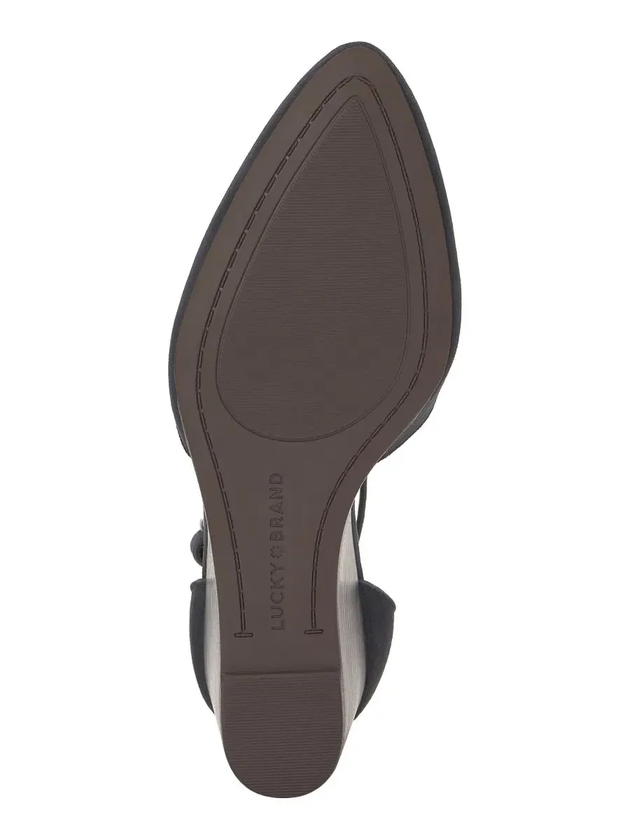 Туфли-лодочки на танкетке с пряжкой Lucky Brand Nitika — изображение 5 из 5, синий