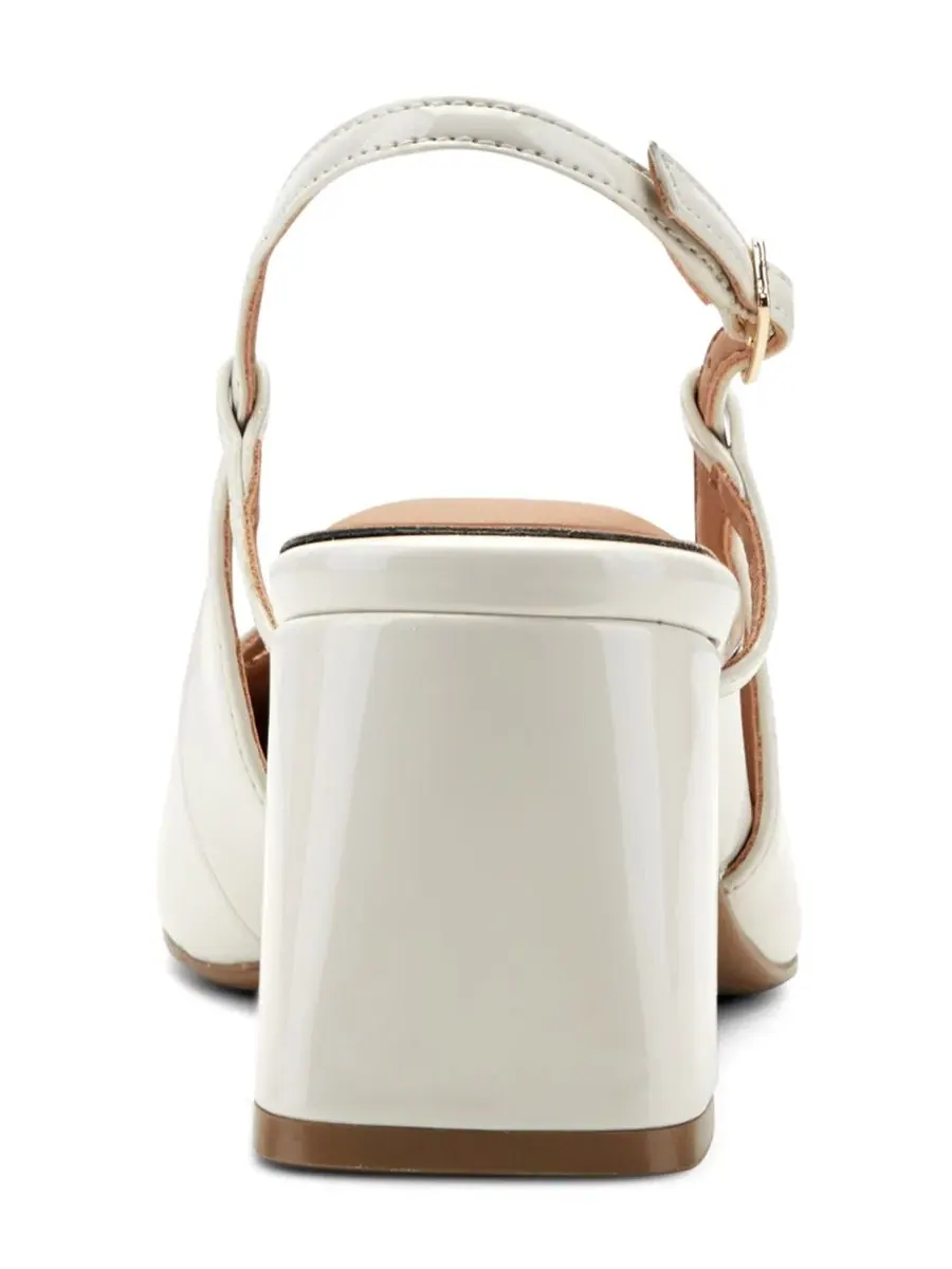Туфли-мэри джейн на каблуке, модель Darby Slingback Rockport — изображение 3 из 5, белый