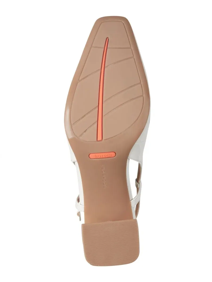 Туфли-мэри джейн на каблуке, модель Darby Slingback Rockport — изображение 5 из 5, белый