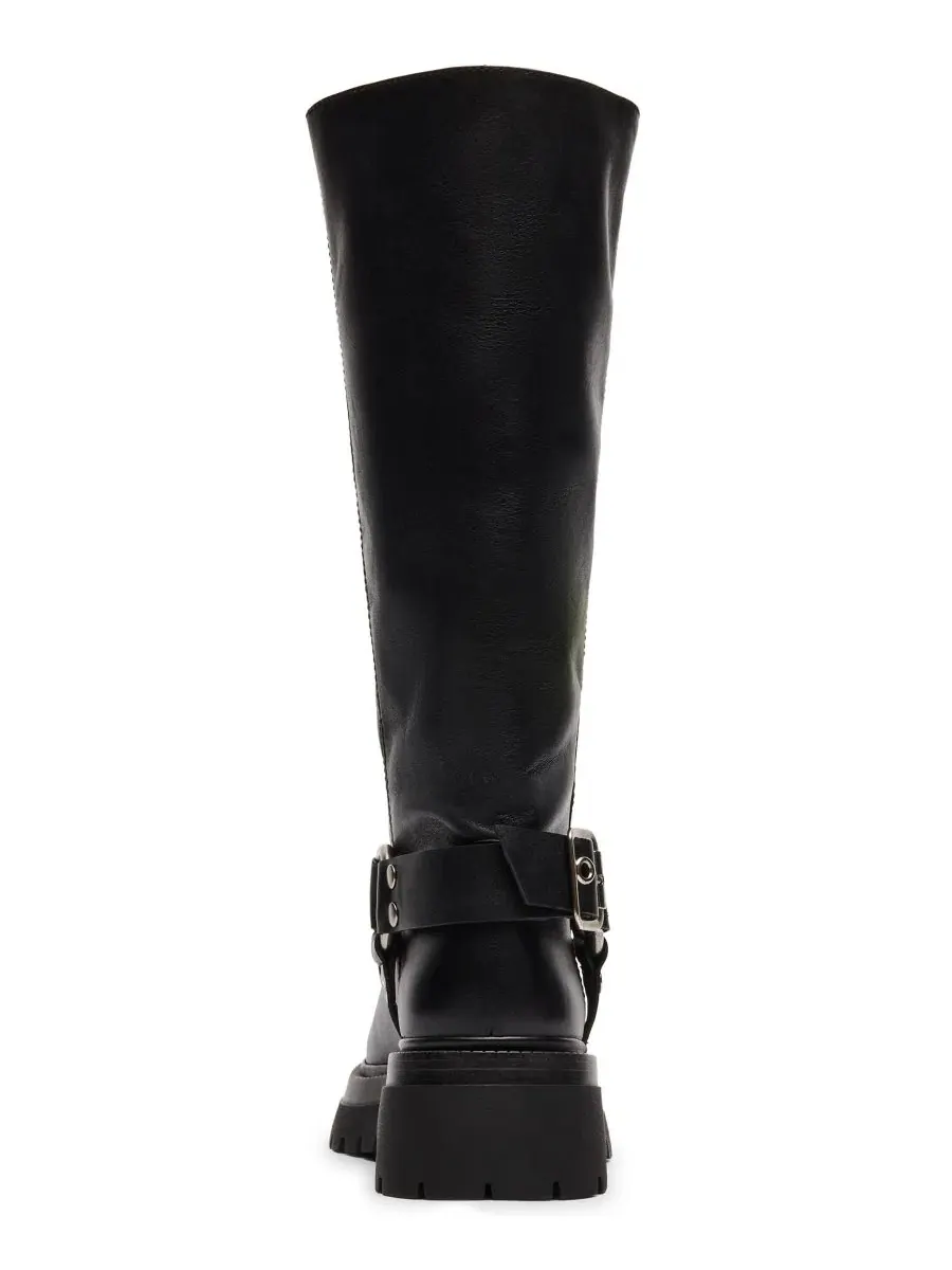 Ботинки-челси на платформе с люверсами, модель Everest Steve Madden — изображение 3 из 7, черный