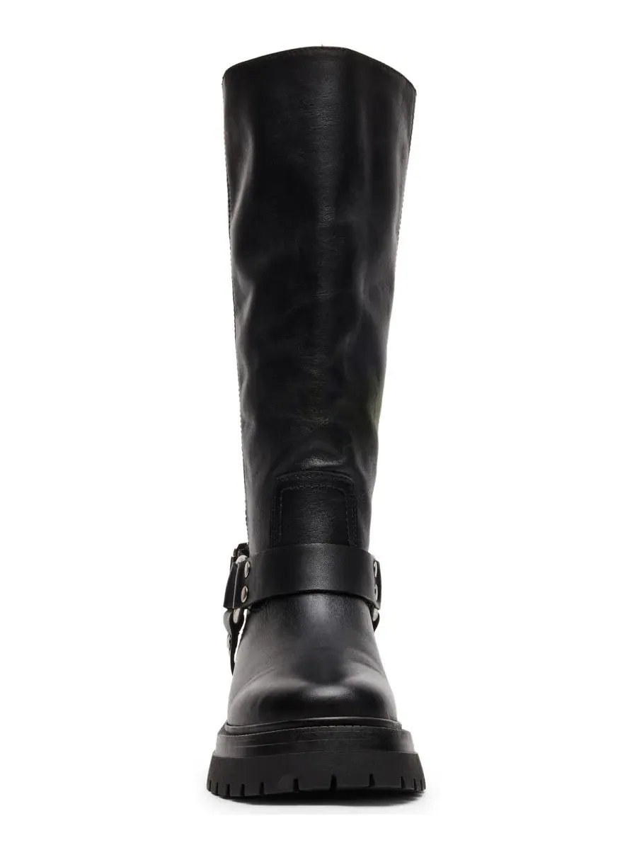 Ботинки-челси на платформе с люверсами, модель Everest Steve Madden — изображение 7 из 7, черный