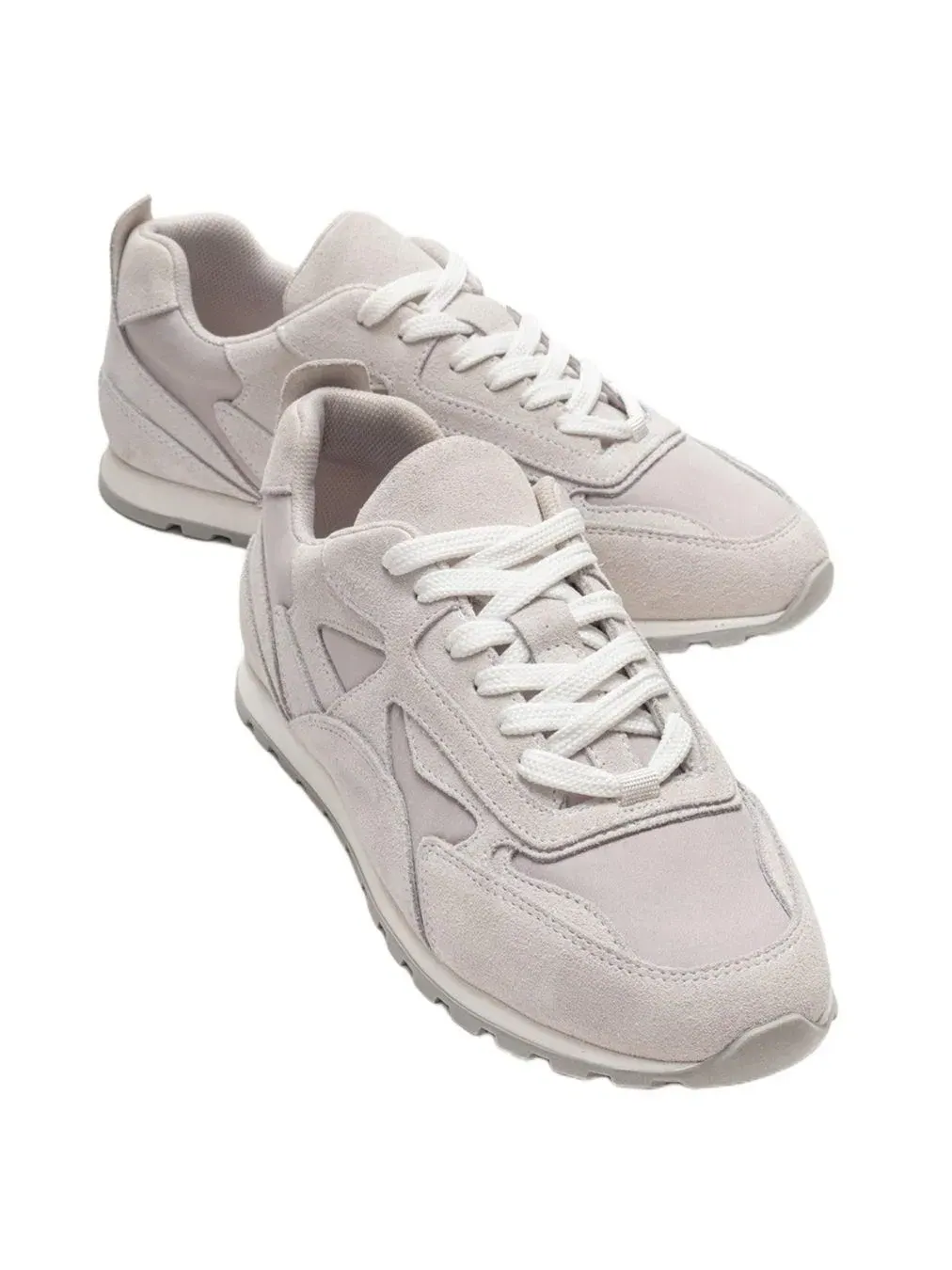 Кроссовки женские из замши с закрытым носком, шнуровка Forever & Always Shoes