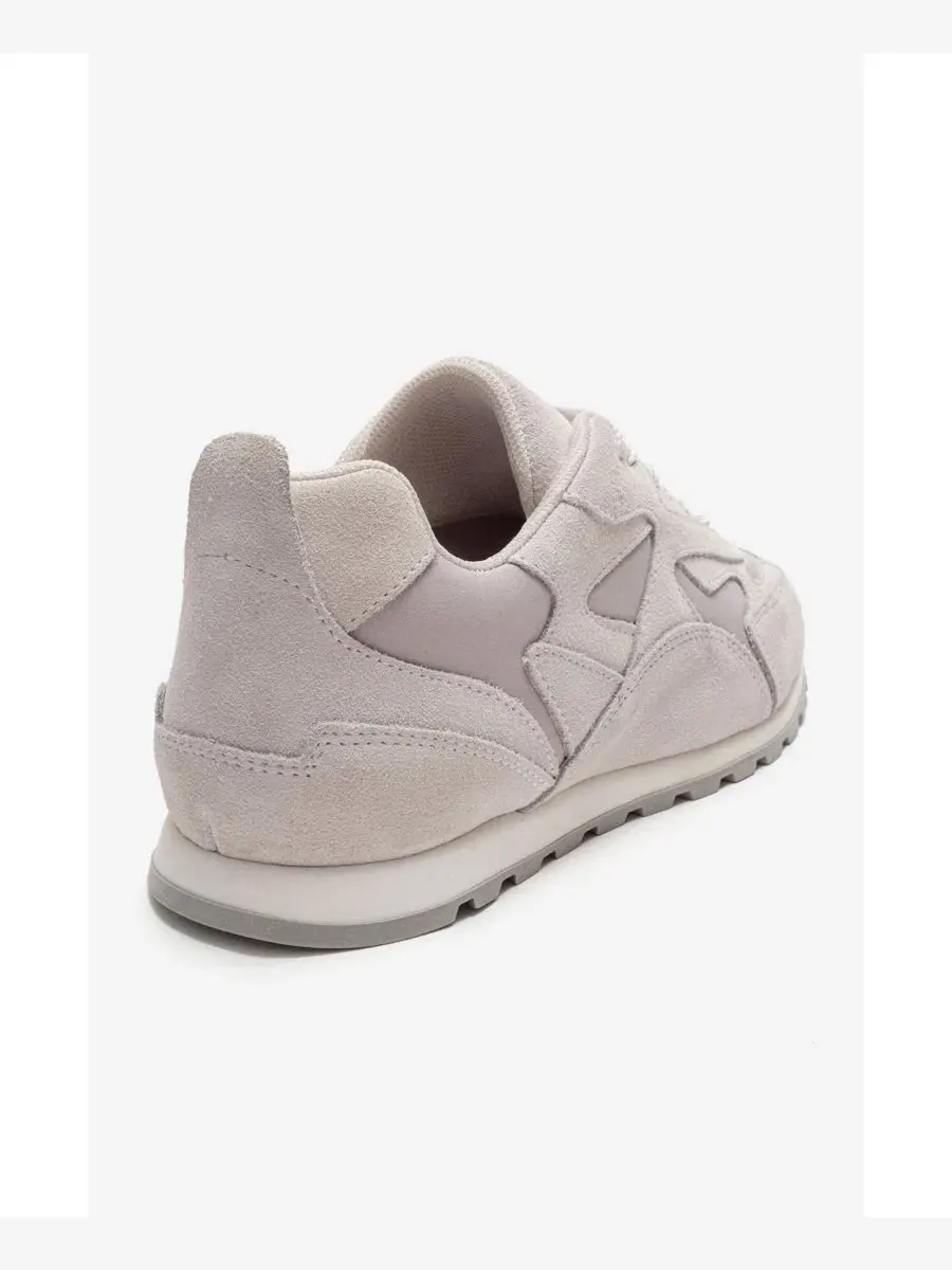 Кроссовки женские из замши с закрытым носком, шнуровка Forever & Always Shoes — изображение 2 из 6, мульти