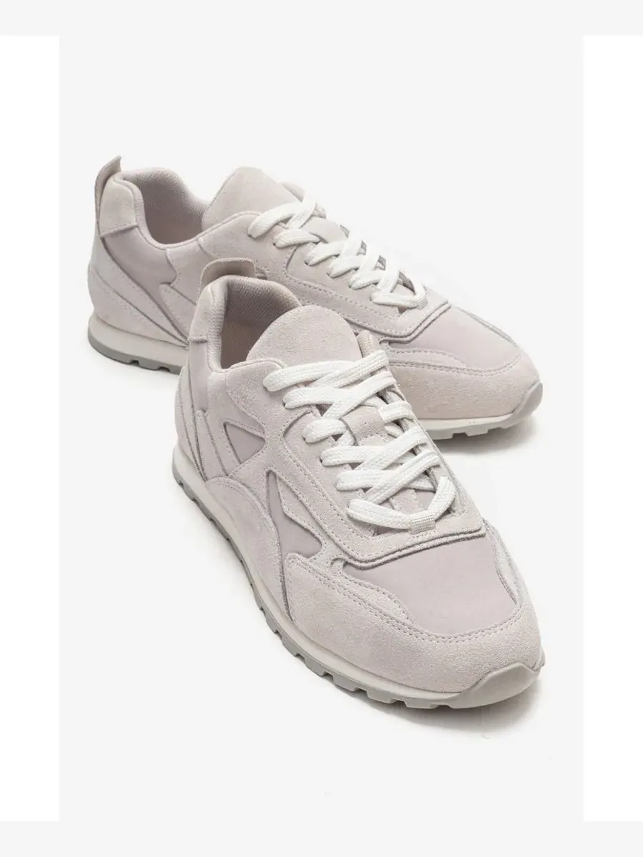 Кроссовки женские из замши с закрытым носком, шнуровка Forever & Always Shoes — изображение 6 из 6, мульти