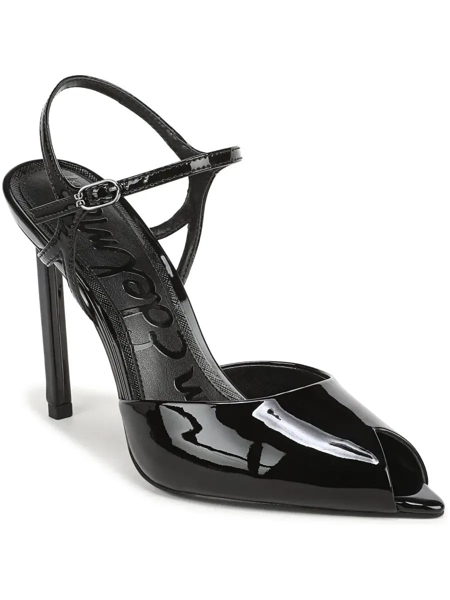 Туфли-лодочки Tinslie Strappy на каблуке Sam Edelman — изображение 1 из 5, черный