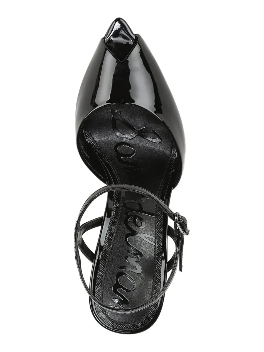 Туфли-лодочки Tinslie Strappy на каблуке Sam Edelman — изображение 4 из 5, черный