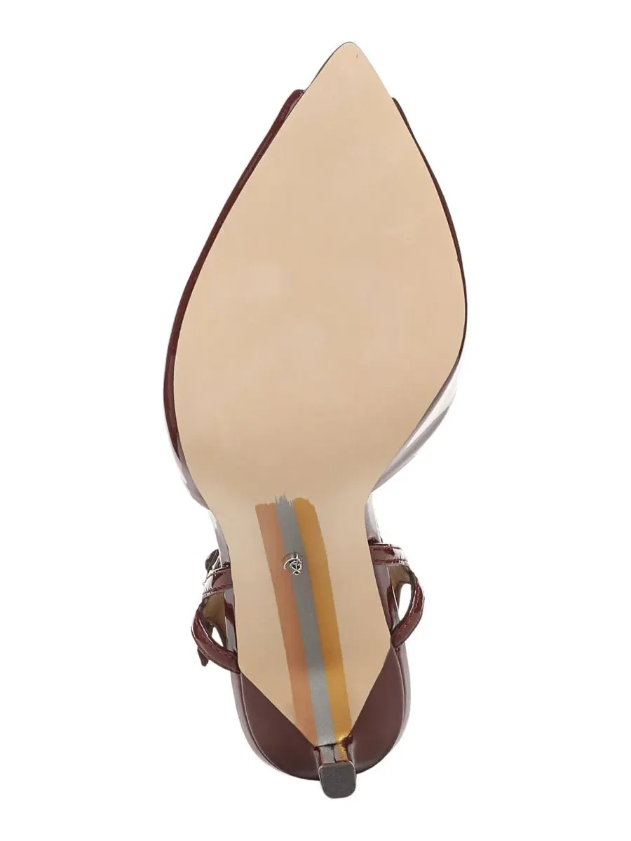 Туфли-лодочки Tinslie на каблуке-шпильке Sam Edelman, French Merlot Patent Leather — изображение 5 из 5
