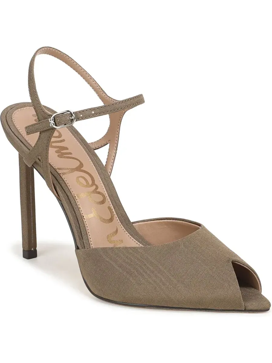 Туфли-лодочки на каблуке с открытым мысом Tinslie Strappy Sam Edelman